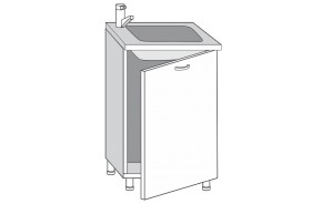 2.50.1мн Луиза Шкаф-стол под мойку с одной дверцей  в Советском - sovetskij.mebel-e96.ru | фото